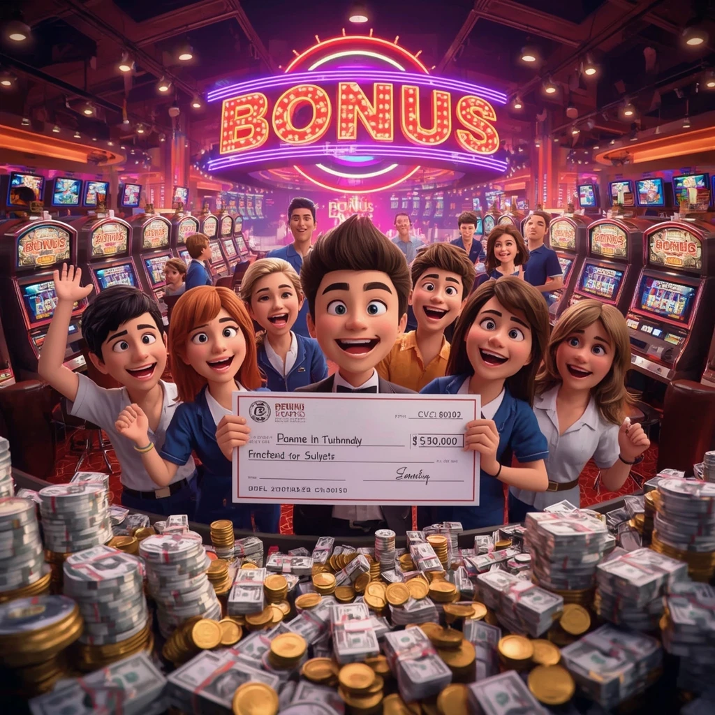 bonus dans les mains de l'homme au casino CASINO PINNACLE